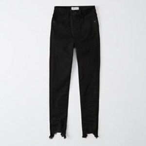 Abercrombie High Rise Super Skinny Ankle Jeans